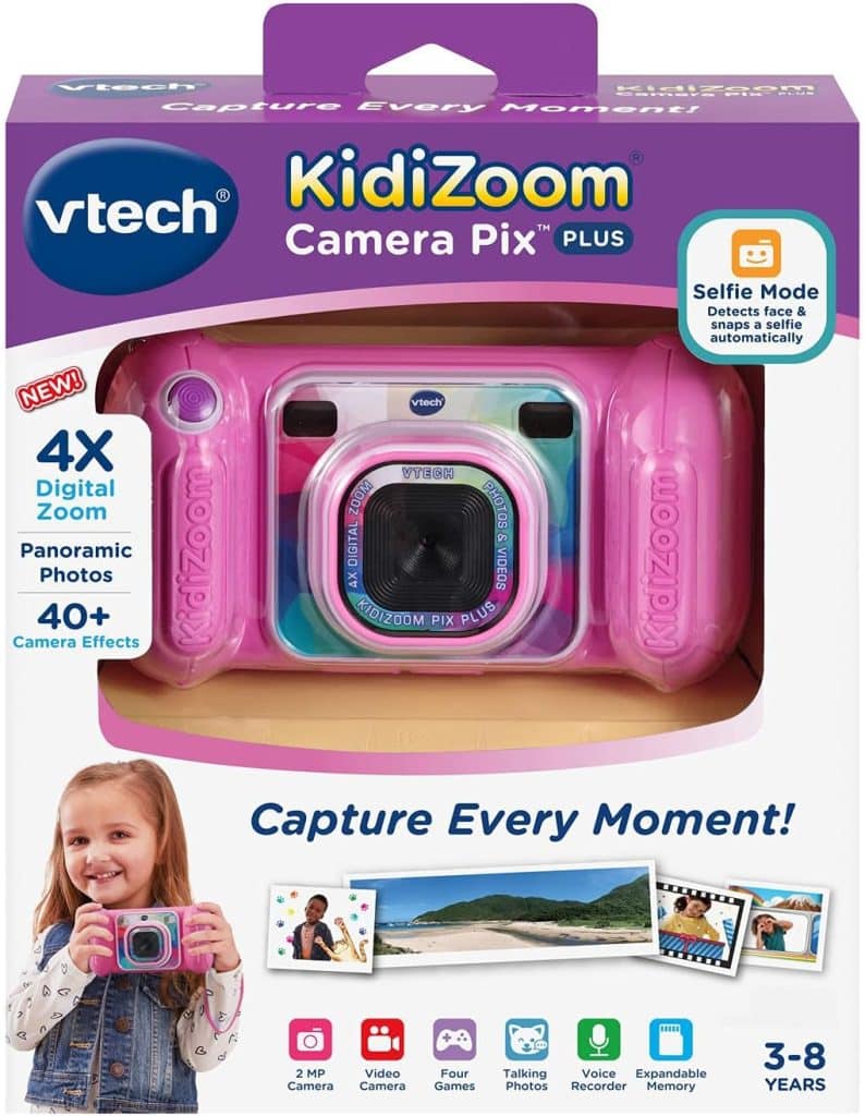 VTech KidiZoom Camera Pix Plus, Pink